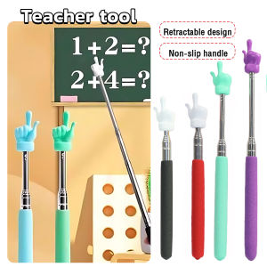 Multifunctional Teaching Stick Teacher Pointer Reading Guide Children Educational Tool