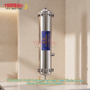 TROUWIDS Water Purifier Filter Large Flow Filter Household Stainless Steel Water Filter For Deep Well