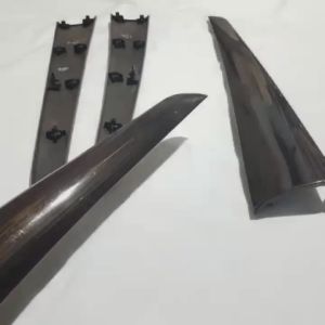 Panel Wood Door Trim Black Brown Pintu Tengah Innova Reborn