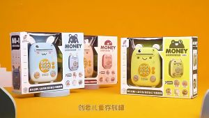 Mainan Anak Celengan Brangkas Money Safe Mini Karakter