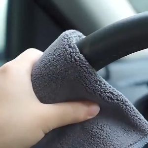 【SKIT SG】【BUNDLE of 2】Super Absorbent Car Drying Towel Natural Chamois Leather Soft Microfiber Double Sided Auto Home Cleaning Quick Dry Wash Towel