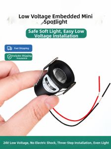 SUNPAI LIGHTING | 24V Low Voltage Direct Drive Free Mini Spotlight 25mm