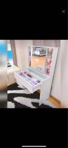 โต๊ะแป้งเกาหลี ประกอบสำเร็จ ส่งทั่วไทย