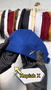Topi Kopiah Korean X Style  Viral Topiah Trend Baru Songkok Roll Hat Sailor Cap