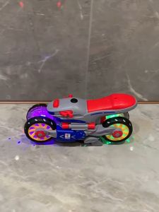 Universal transforming motorbike light music stunt rotating children electric toy car toys motorcycle lights music toy car kids toy