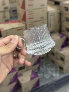 APPN(1เซ็ทมี6ใบ มีคลิปรีวิว) แก้ว แก้วน้ำ แก้วน้ำใส แก้วคาเฟ่ แก้วใส่น้ำเชื่อม แก้วท็อปปิ้ง แก้วใส่คาราเมล แก้วจิ๋วตกแต่งร้าน ไซส์S ความจุ80ML GL4003 สินค้าพร้อมจัดส่ง (1126111210)