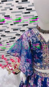 [PRE-ORDER 15 DAYS] READYMADE KIDS LEHANGA CHOLI {ETA:2025-12-31}