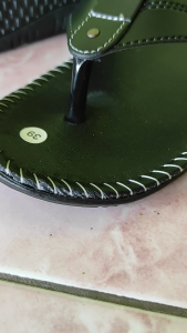 Sandal Japit Kulit Pria/Sandal Slide Pria/Sandal Casual Pria Terbaru Hitam sizen 39 - 43