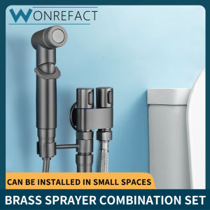 Washing Machine Faucet Wall Mounted Brass Dual Use Bidet Set Space Limited Use Angle Valve Outdoor