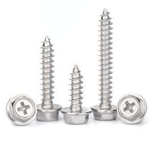 Yi Se Dian Zi | 304 Stainless Steel Wood Screw Hexagonal Cross-drive Self-tapping