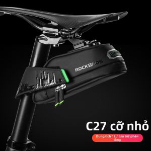 RockBros | Túi yên xe vỏ cứng cho xe đạp địa hình & xe đạp đường phố
