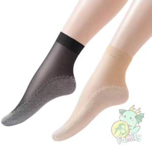 A12 Kaus Kaki Wanita tipis Stoking Pendek