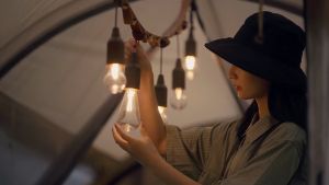 Naturehike หลอดไฟ LED ไฟแค้มปิ้ง ไฟวินเทจ กันน้ำกระเด็น พกพาสะดวก สะอาดที่ได้จากส่วนประกอบด้วย