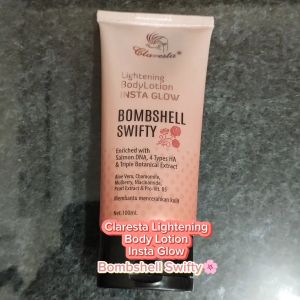 Claresta Lightening Body Lotion Insta Glow Bombshell Swifty