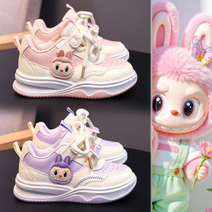 Princess Girls Casual Sports Shoes Spring Autumn 2025 New Style Lubbubu Childrens Low Top Rubber Anti-Slip Wear-Resistant