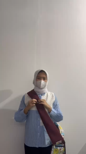 G041 Gendongan Samping Kura Kura Print