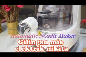 NIKITA AUTOMATIC NOODLE MAKER - Alat Otomatis Gilingan Pembuat Mie