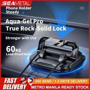SEAMETAL Upgraded Car Phone Mount Universal Adjustable Car Holder For Smartphones Anti Vibration Dashboard Clip