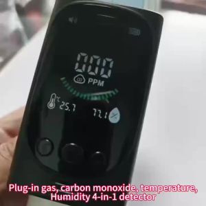 Air Quality Detector Portable Carbon Monoxide Alarm Anti Poisoning Monitoring Leak Detection Device Display Analyzer Tools EU/US