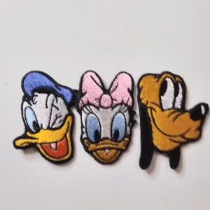 Patch Donald Duck, Daisy Duck & Pluto: Aksesoris Disney