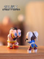 Japanese Genuine Stasto Capsule Toy Hell Cat Street Fighter Joint Name Spring Play Game Childhood Memories. 