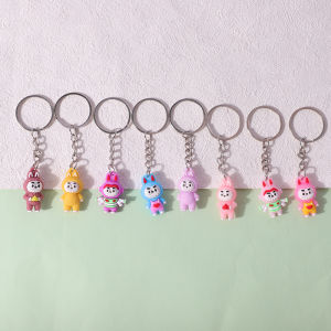 ของเล่นตัวการ์ตูนรูปหมี Party Surprise Bear พร้อมอุปกรณ์ตกแต่ง DIY Keychain ของขวัญ รูปหมีน่ารัก ทำด้วยมือ