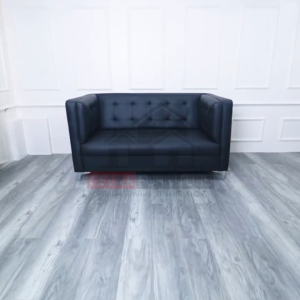 WIGO Sofa Minimalis Ottoman 2 Seater Oscar Stainless