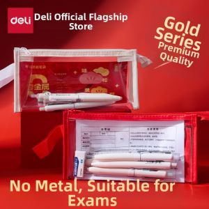 deli | Zero Metal Transparent Pencil Case