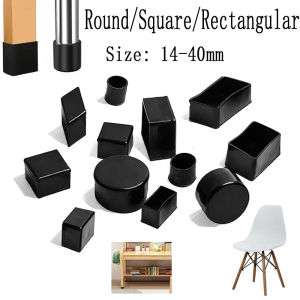 4-12PCS Silicone Chair Leg Caps Non-Slips Floor Protector Table Leveling Feet Dust-Proof Furniture Leg Caps for Hardwood Tile