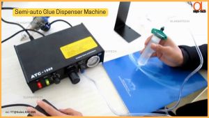 OLhightech - Semi-Automatic Glue Dispenser Machine