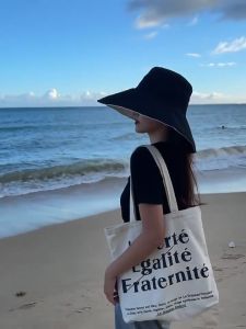 Heabety🎀หมวกปีกกว้าง หมวกสองด้าน หมวกกกันแดด หมวกเชือก หมวกบัคเกตหญิง BUCKET หมวกบักเก็ต2ด้าน