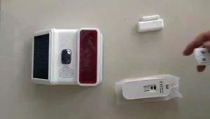 HIVA GSM Home Security Alarm Host 433MHZ Wireless Burglar Motion Detector Smart Life APP Control Fire Smoke Detector