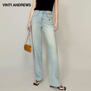 Slimming Stretchy High-waisted Loose Jeans