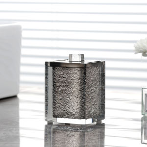 Creative Two-compartment Cotton Swabs and Toothpicks Holder