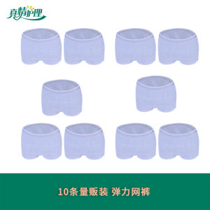 Adult Disposable Underwear Net Pouch Incontinence Briefs Bedridden Seniors Paper Diapers Net Pants Comfortable Breathable Pads