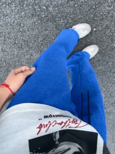 LIUBU | Dragon Scale Jacquard Breathable Summer Pants