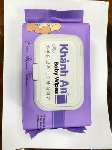 [FREESHIP MAX]Khăn ướt KHÁNH AN BABY WIPES  180gr 100gr