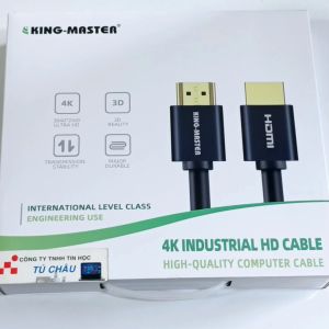 Cáp HDMI dài 10m / HDMI 4K Cable Hiệu King Master chính hãng