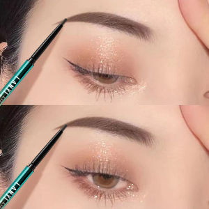 Ultra-Fine Eyebrow Pencil Waterproof Long Lasting Fadeless Sweat-Proof Female Beginner Not Smudge Natural Three-Dimensional Official Authentic Products