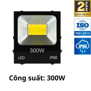Đèn Pha LED Điện 300W KITAWA Chip LED COB 5054 - AC.DP02.300