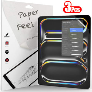 3Pcs Paper Feel Like Screen Protector For ipad Air 11 Pro 13 2024 10th 9th Generation 8 7 6 Air 5 4 Pro 11 12.9 10.5 M5 No Glass