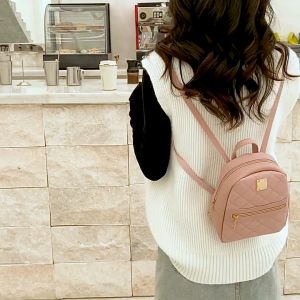 Bayar Di Tempat - Tas Ransel Kulit Backpack / Tas Ransel Wanita Fashion / Tas Fashion Wanita Korea