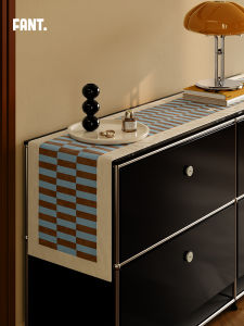 Afternoon Berlin Luxury High End Table Flag TV Cabinet Entrance Cabinet Cover Cloth Dining Table Oil Resistant Tea Table Mat