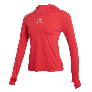 COSLEAF | Windproof Hooded Long Sleeve Warm Womens Sports Wear