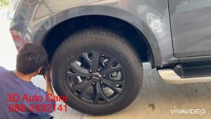 Isuzu New Dmax 2020-2026 กันโคลน ตรงรุ่น ปิดเต็มซุ้ม ไม่ต้องเจาะตัวรถ (4ประตู Cab ตอนเดียว) (มีวีดีโอแนะนำการติดตั้ง)