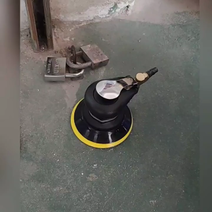5-Inch Pneumatic Orbital Sander with Vacuum – 125mm Air Grinder for Auto & Woodworking Polishing