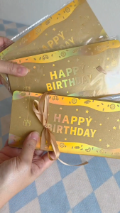 Pop up Birthday Cake Money Packet Wish Card