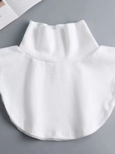QIAOXIZI | Warm Scarf with Fake Collar for Women