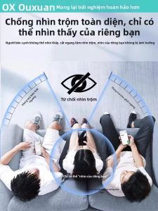 OUXUAN | Kính Cường Lực Chống Gián Điệp Bảo Vệ Mắt Toàn Màn Hình Không Hư Hỏng