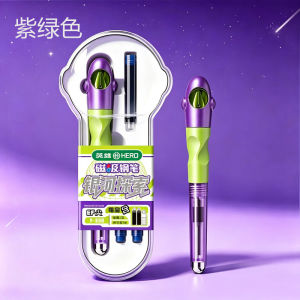 HERO | Bút Máy Hero Galaxy Explorer Có Chức Năng Chỉnh Sửa Tư Thế Bằng Nam Châm Thiết Kế Đẹp Mắt Luyện Viết Thư Pháp Hộp Mực Có Thể Thay Thế Dành Cho Học Sinh